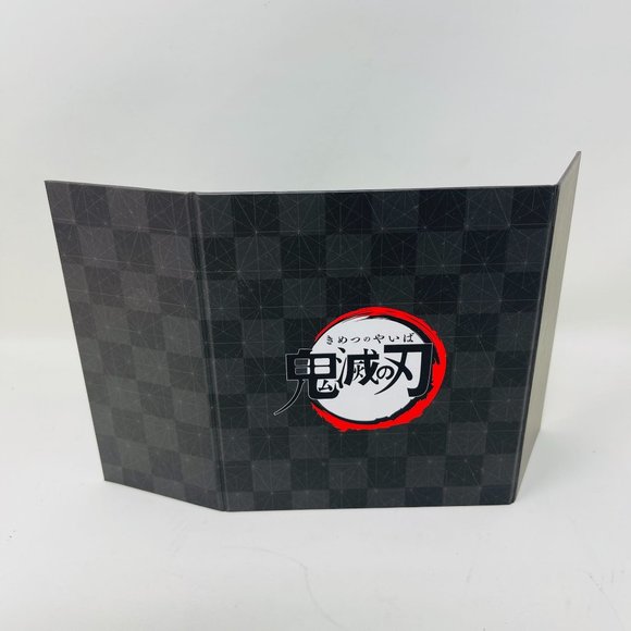Demon Slayer Kimetsu no Yaiba Collectors Mini Byobu Folding Screen Desktop Art - Picture 5 of 5